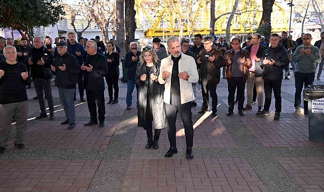 Manavgat Belediyesi depremde hayatını kaybedenleri andı