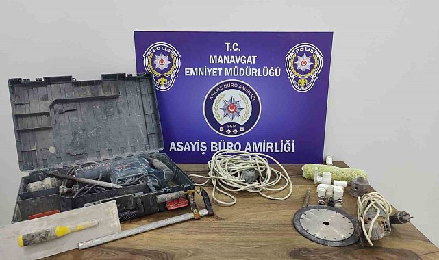 Manavgat'ta 21 ayrı hırsızlık olayına 9 tutuklama