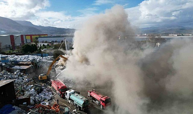 Manisa'daki geri dönüşüm tesisleri boşaltılıyor