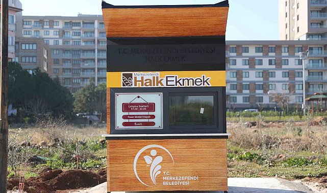 Merkezefendi Halk Ekmek'in 22. büfesi hizmette açıldı