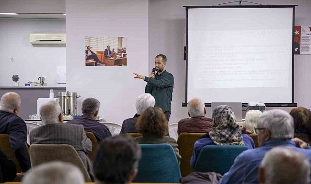 Mersin Büyükşehir Belediyesi yaş almış vatandaşları bilgilendiriyor