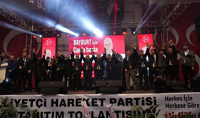MHP aday tanıtım toplantısında büyük coşku