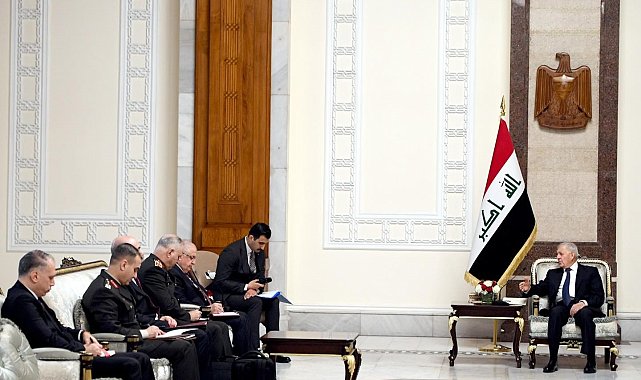 Milli Savunma Bakanı Güler, Irak Başbakanı Sudani ve Cumhurbaşkanı Reşit ile görüştü