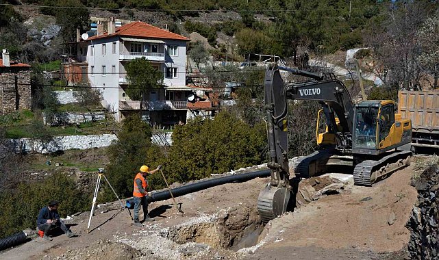 Muğla Büyükşehir 10 yılda 651 km kanalizasyon hattı yaptı
