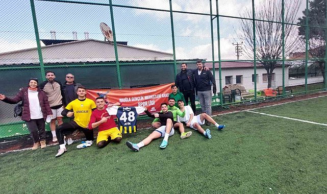 Muğla Gençlik Merkezleri arası spor ligi başladı