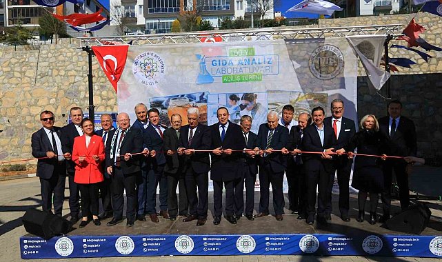 Muğla'da 100.Yıl Gıda Analiz Laboratuvarı açıldı