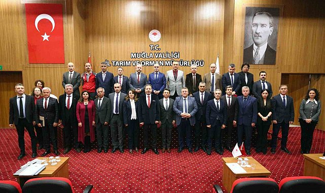 Muğla'da 'Su Merkezli Tarımsal Üretim Planlama' toplantısı