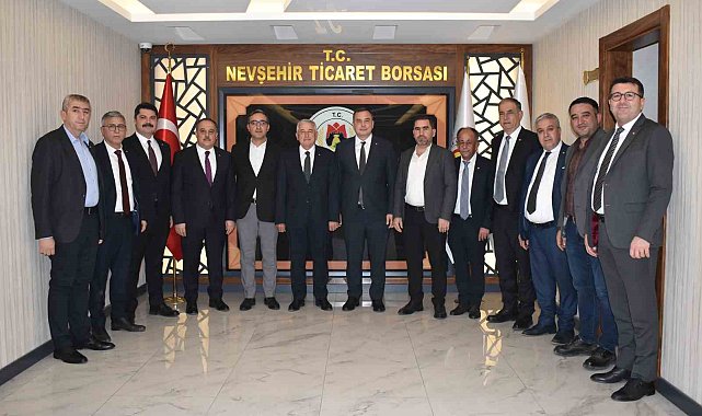 Nevşehir Ticaret Borsası, Aydın Ticaret Borsası'nı ağırladı