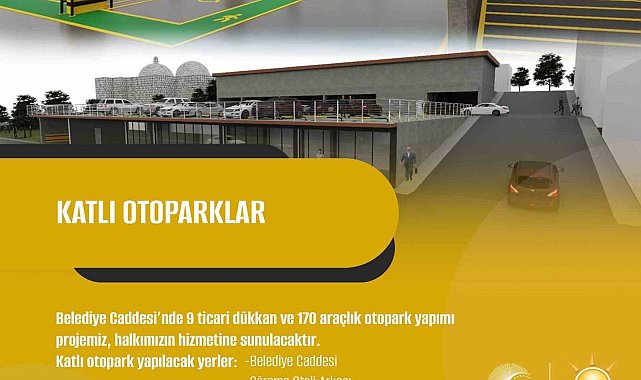 Nevşehir'e katlı otopark müjdesi