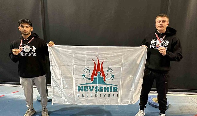 Nevşehirli haltercilerden 2 bronz madalya