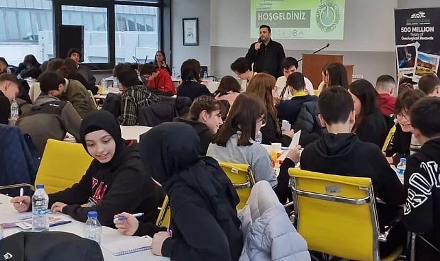 Öğrencilerden sürdürülebilir gelecek çözümleri atölye çalışması