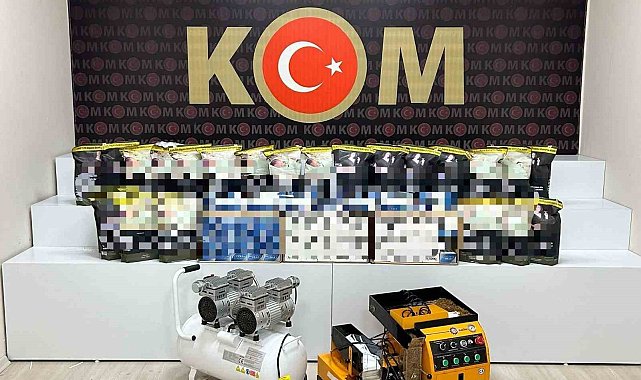 Ordu'da kaçak tütün ve mamullerine yönelik operasyon