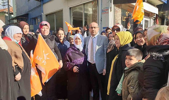 Orhaneli'de Başkan Adayı Tayır, Coşkusu