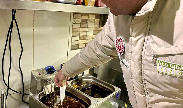 Ortaca'daki işletmelerde bulunan kızartma yağları denetimden geçti