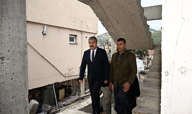 Osmaniye'de yerinde dönüşüm projesinde inşaatlar yükseliyor