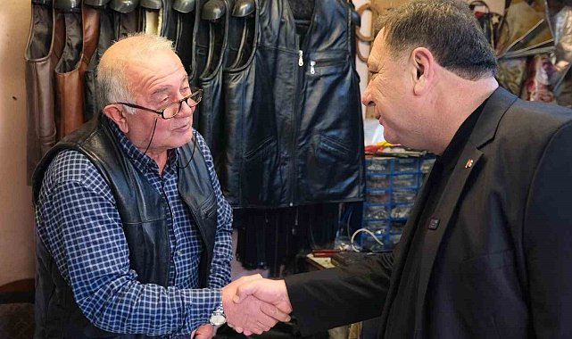 Özkan Alp Hamamyolu ve Asarcıklı esnafını ziyaret etti