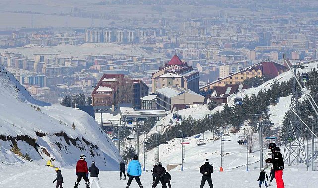 Palandöken'de sömestri tatili bereketi