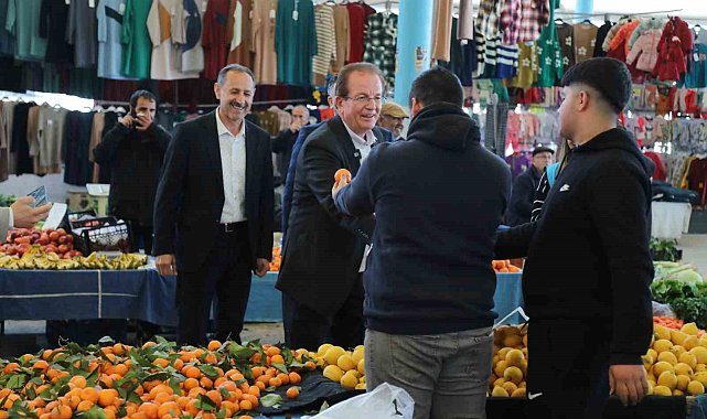 Pamukkale Adayı Pekdemir'den pazarcılara esnaf sözü