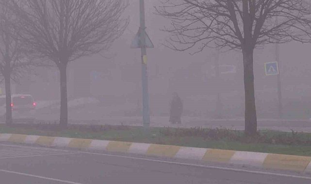 Pendik'te kartpostallık sis manzarası mest etti