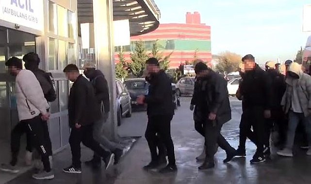 Polisten DEAŞ terör örgütüne yönelik operasyon