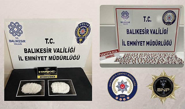 Polisten narkotik operasyonu: 3 tutuklama