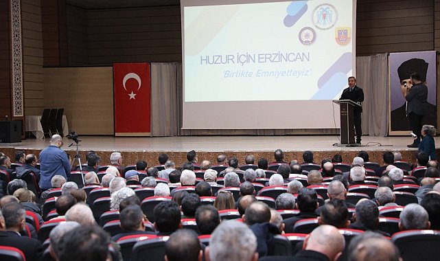 "Huzur İçin Erzincan" projesinin tanıtımı yapıldı