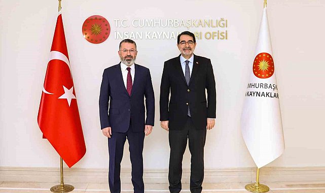 Rektör Kırışık'ın iş birliği görüşmeleri sürüyor