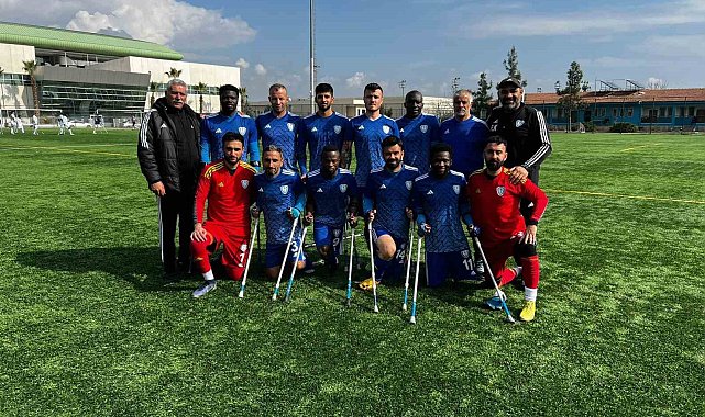 Şahinbey Ampute galibiyetle döndü 2-1