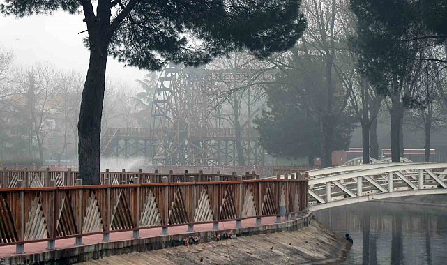 Sakarya'da sis manzarası