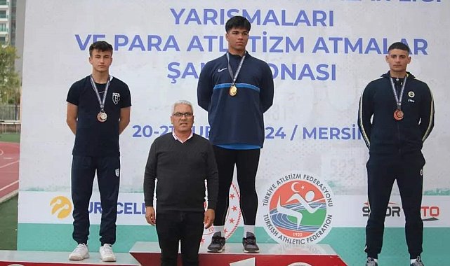 Şampiyonadan 3'üncülükle döndü