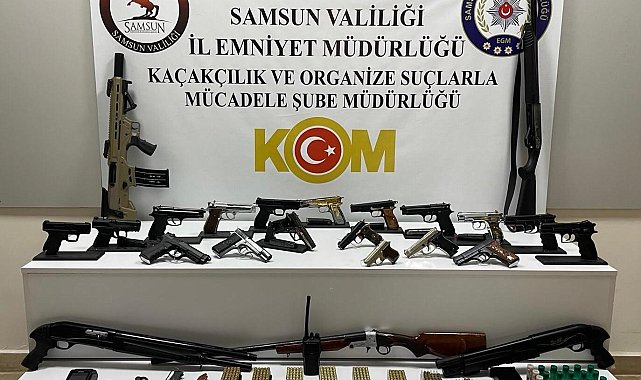 Samsun'da 'Kafes' operasyonu: 8 kişi tutuklandı