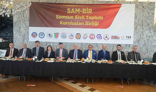 Samsun'da hemşehri dernekleri SAM-BİR çatısı altında birleşti