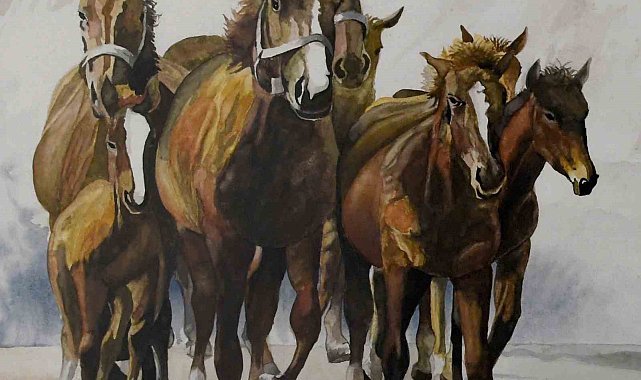 SANKO Sanat Galerisi'nde 'Yansımalar' temalı resim sergisi