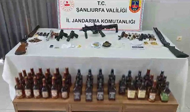Şanlıurfa'da jandarma operasyonu: 29 gözaltı