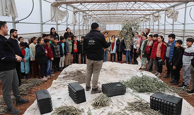 Şanlıurfa'da öğrenciler tarımla buluşturuldu