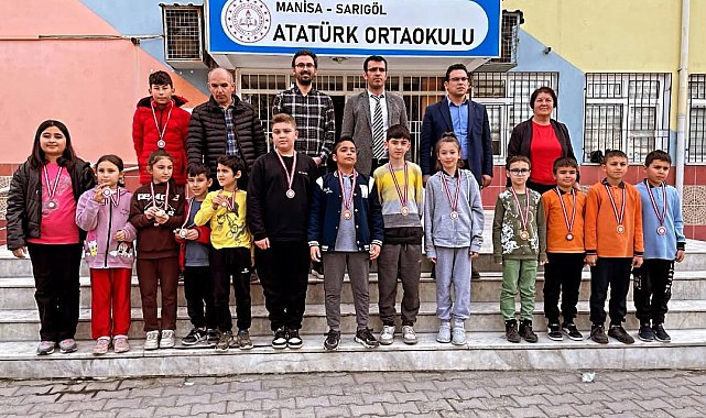 Sarıgöl'de 'Akıl ve Zeka Oyunları Turnuvası' yapıldı