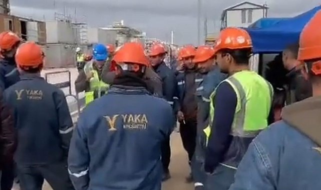 SASA işçilerinden düşük ücret eylemi
