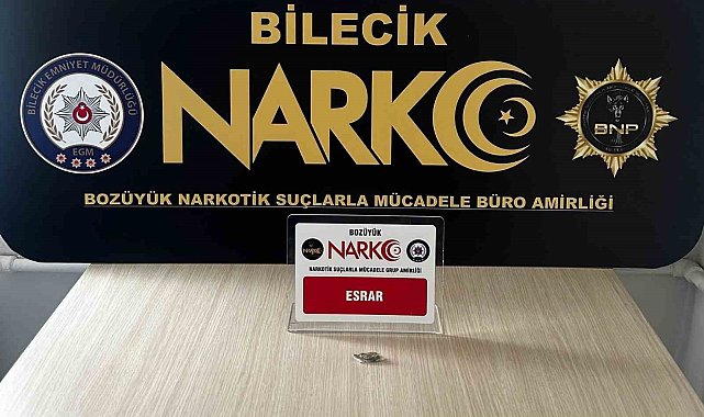 Şehirlerarası otobüs yolculuğunda uyuşturucu ile yakalandı