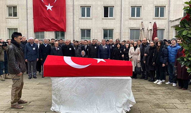 Şehit Kılavuz Kaptan Oğuz Kök için tören düzenlendi