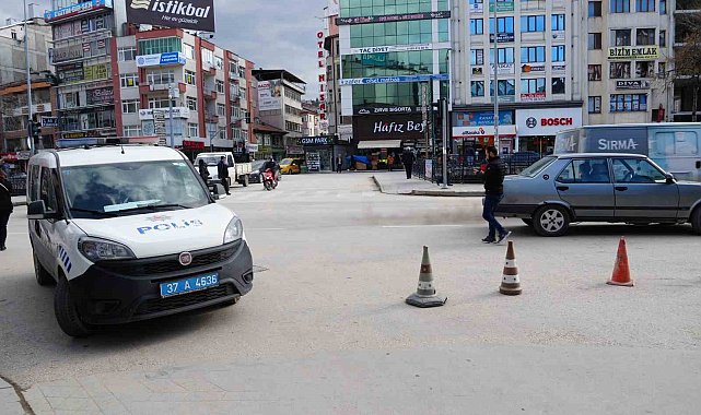 Şehrin en işlek caddesinde iş yerine silahlı saldırı: 1 yaralı