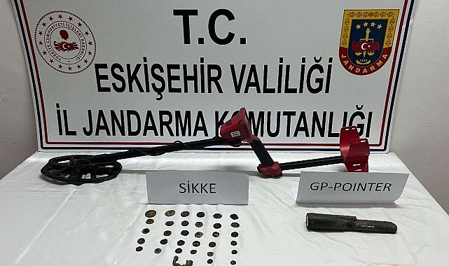 Seyitgazi ilçesinde tarihi eserleri satamaya çalışan şüpheli yakalandı