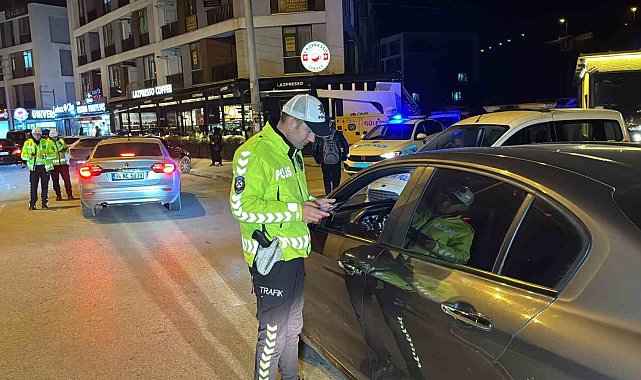 Sıkı denetimler sürüyor: 41 araca 156 bin lira ceza