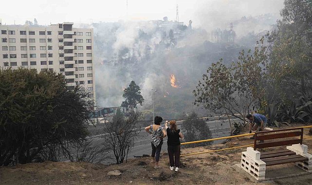 Şili&#039;deki orman yangınlarında can kaybı 64&#039;e yükseldi