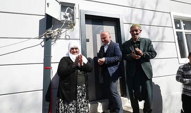 Sincikli depremzedeler yeni yuvalarına kavuştu