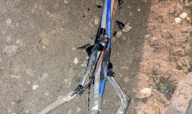 Şırnak&#039;ta yer altında çekilen kaçak hat patlama sonucu ortaya çıktı
