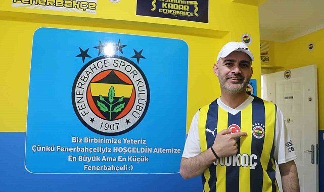 Sivaslı Gazi'nin Fenerbahçe sevgisi dikkat çekiyor