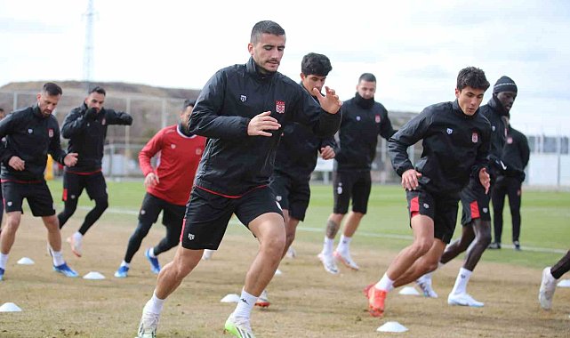 Sivasspor, Çaykur Rizespor maçı hazırlıklarına başladı