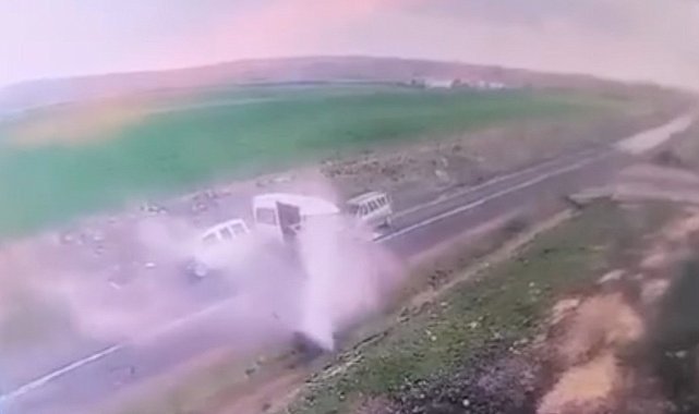 Siverek'te 4'ü ağır, 6 kişinin yaralandığı feci kazanın görüntüleri ortaya çıktı