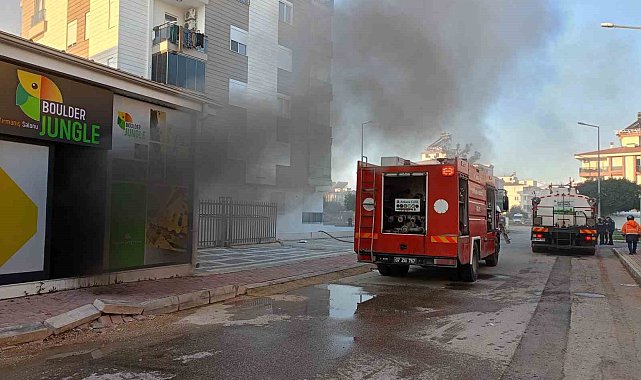 Soba karşısında kurumaya bırakılan süngerler yangına sebep oldu