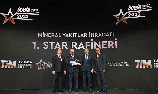 SOCAR Petrol Ticaret ve STAR Rafineri 2023 yılında da 'İhracatın Yıldızı' oldu
